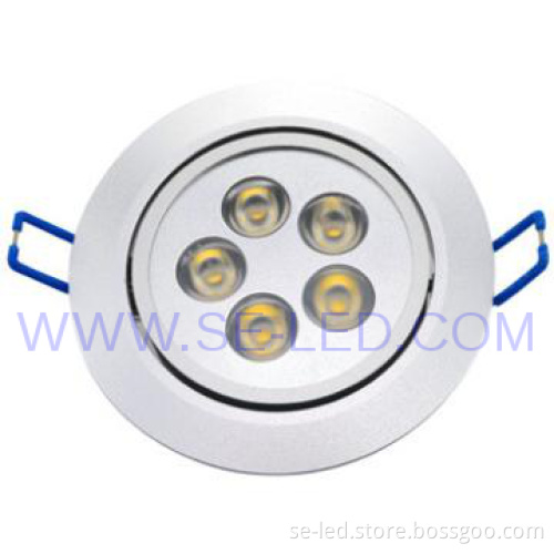 3 Year Warranty Pure White Round 5W LED Ceiling Light